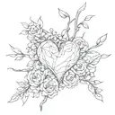 love tattoo design idea