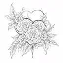 love tattoo design idea