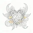 love tattoo design idea