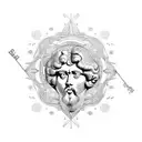 Marcus Aurelius  tattoo design idea