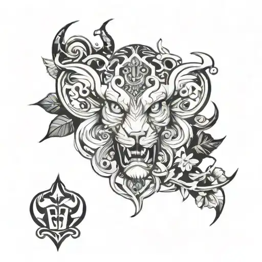  Zack and other is Goffee, need tattoo idea, tattoo size 5 inches  tattoo design idea