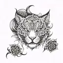  Zack and other is Goffee, need tattoo idea, tattoo size 5 inches  tattoo design idea