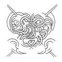 333 tattoo design idea