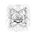 333 tattoo design idea