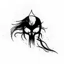 logos from elden ring, sekiro and bloodbourne tattoo design idea