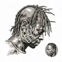 Travis scott tattoo design idea