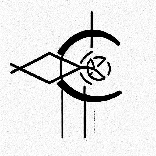 balance tattoo design idea