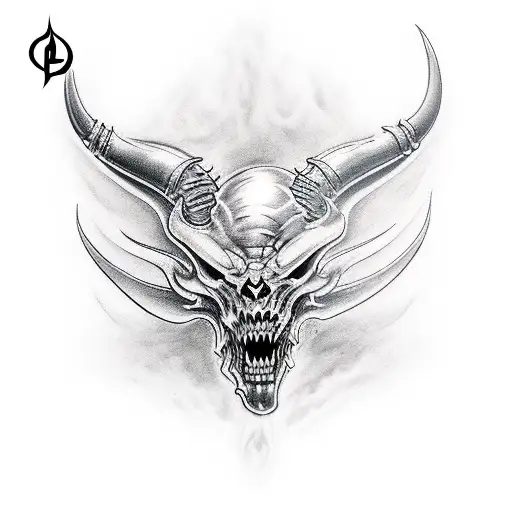 diablo tattoo design idea