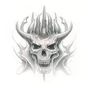 diablo tattoo design idea