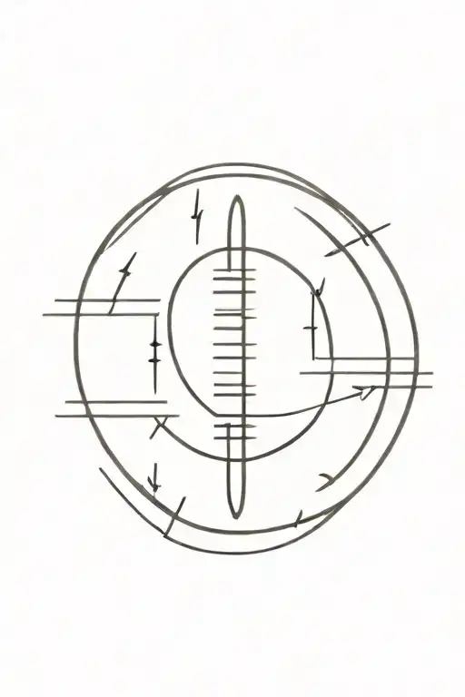 Ogham Writing for "Respice Findem" tattoo design idea