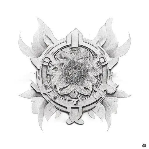 latin percussion tattoo design idea