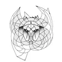 percussion tattoo design idea