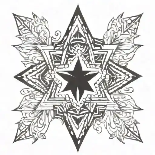 Jojo star tattoo design idea
