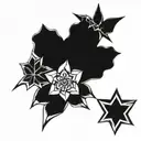 Jojo star tattoo design idea