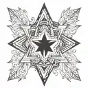Jojo star tattoo design idea