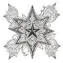 Jojo star tattoo design idea