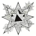 Jojo star tattoo design idea