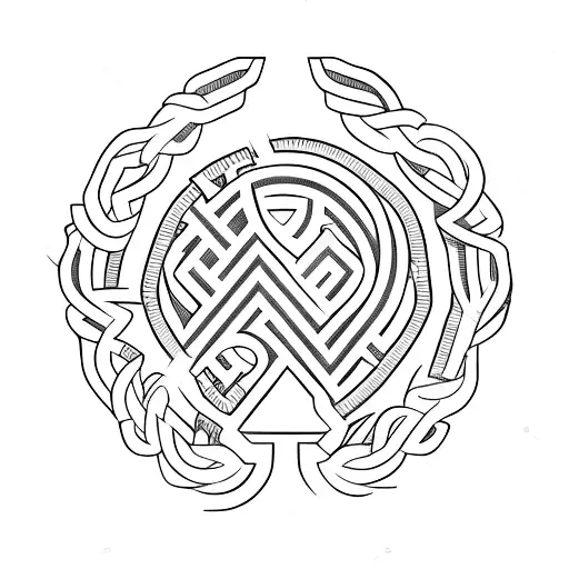 electrician with Greek heritage  tattoo design idea