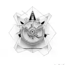 electrician  tattoo design idea