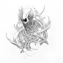 thresh with jhin tattoo design idea