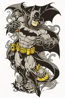batman tattoo design idea