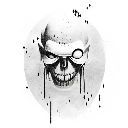 sin city, shadows, lost, neo-noir tattoo design idea