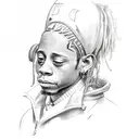 lil wayne tattoo design idea