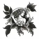 Aphrodite tattoo design idea