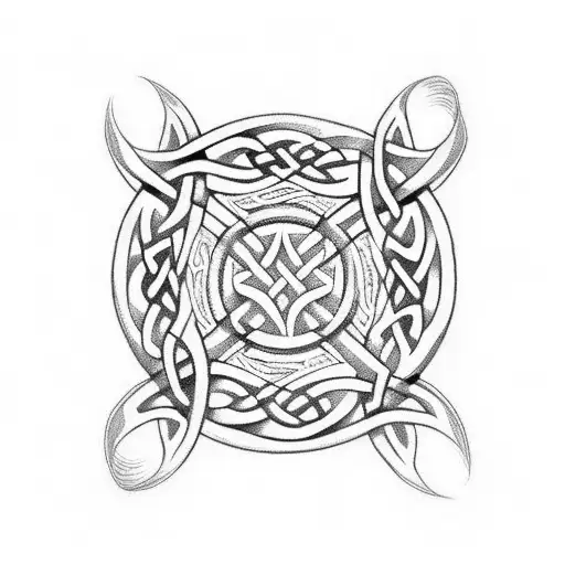 Celtic Knot tattoo design idea