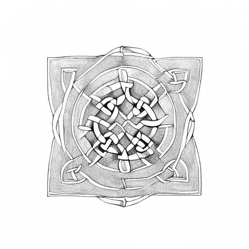Celtic Knot tattoo design idea