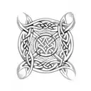 Celtic Knot tattoo design idea