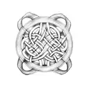 Celtic Knot tattoo design idea