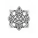 Celtic Knot tattoo design idea
