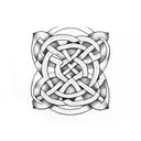 Celtic Knot tattoo design idea