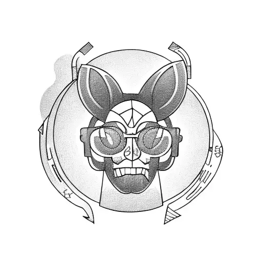bartender tattoo design idea