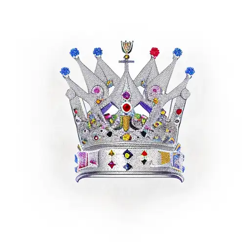 Queen's Crown tattoo design idea