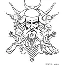 tiresias symbolic tattoo design idea