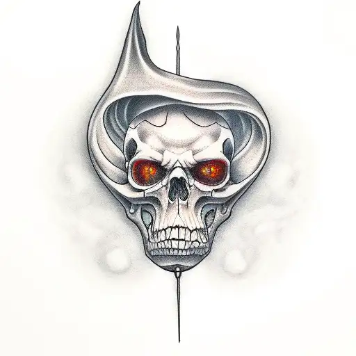 Grim Reaper tattoo design idea