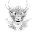 Erzengel Michael tattoo design idea