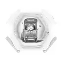 hombre sentado en el techo de mini van estacionada al borde de la playa, en la arena está una mujer jugando con un niño tattoo design idea