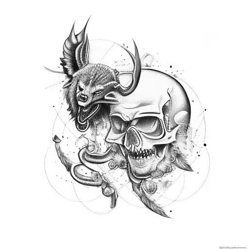 volkswagen golf tattoo design idea