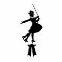 Mary Poppins  tattoo design idea