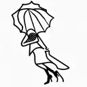 Mary Poppins  tattoo design idea