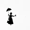 Mary Poppins  tattoo design idea