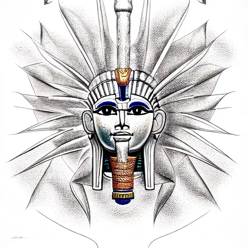 Horus God of Egypt tattoo design idea