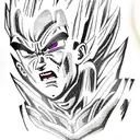 majin Vegeta  tattoo design idea