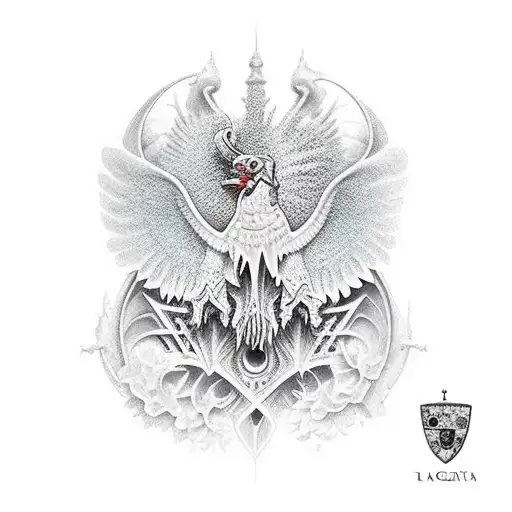 la sagrada Trinidad celta tattoo design idea