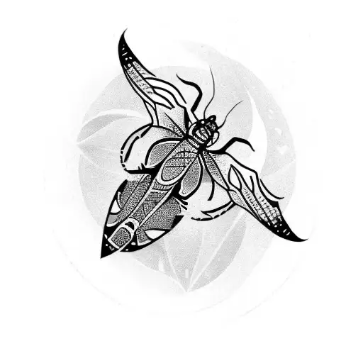 firefly tattoo design idea