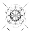 Infinity Symbol tattoo design idea