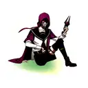 Jhin tattoo design idea